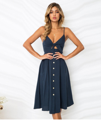 Women Summer Sleeveless Dresses