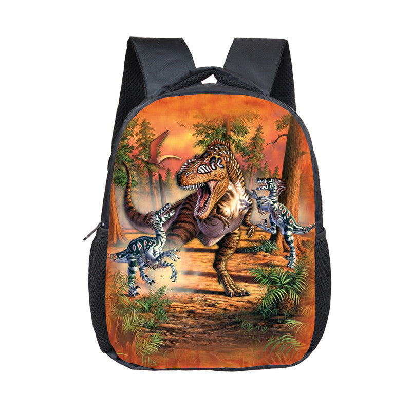 Dinosaur Fashion Kindergarten Backpack