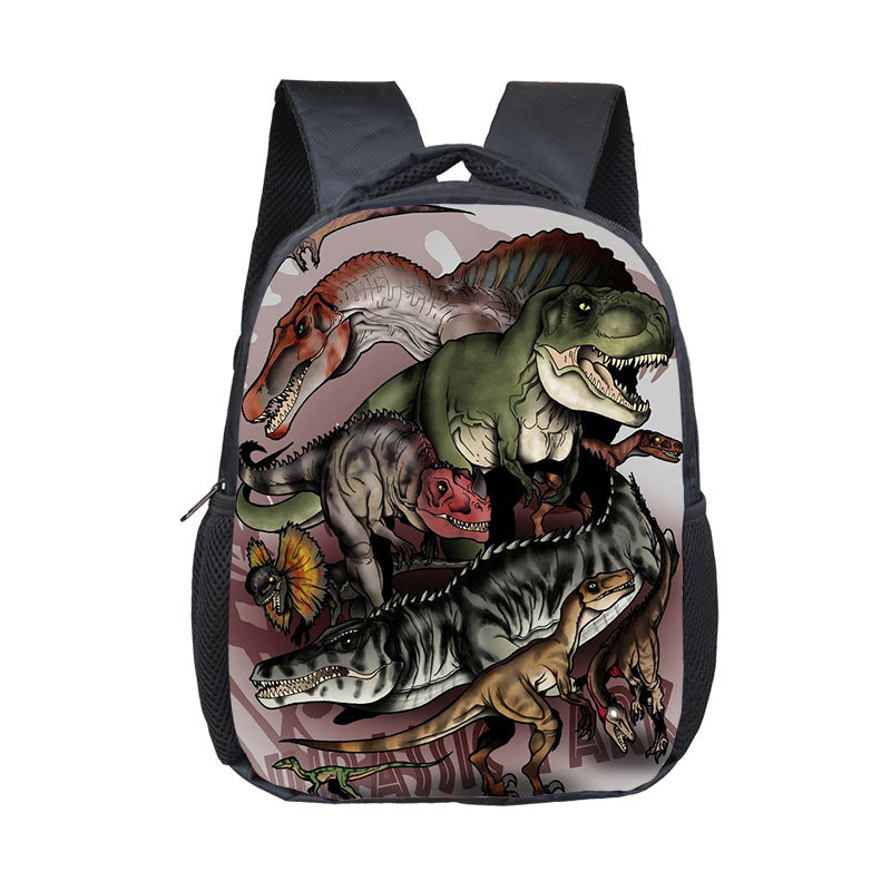 Dinosaur Fashion Kindergarten Backpack