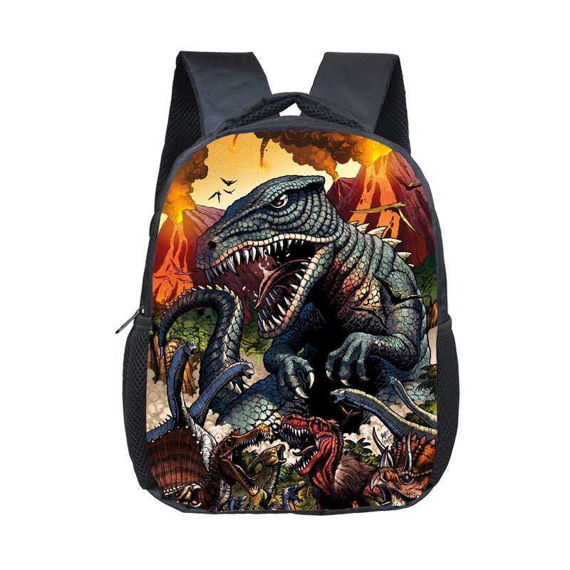 Dinosaur Fashion Kindergarten Backpack