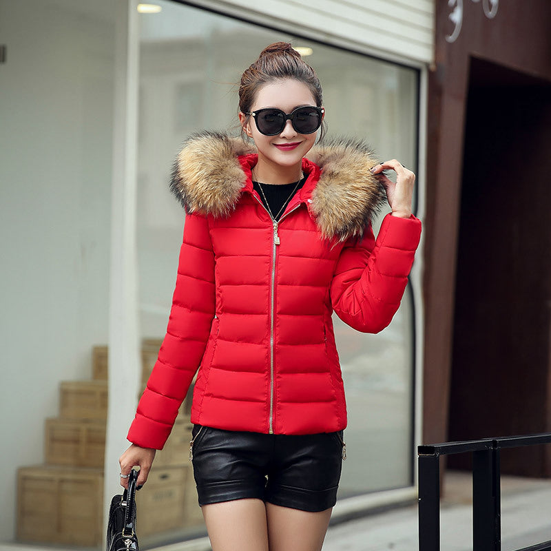 Slim cotton padded jacket