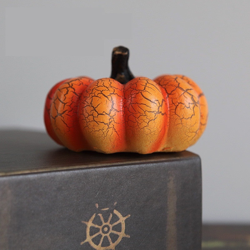 LED Candle Lamp Resin Luminous Pumpkin.