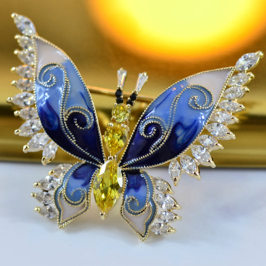 Colourful Butterfly Brooches For Women Clothing