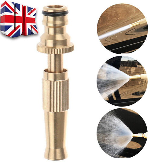 High Pressure Water Spray Gun Metal Brass Nozzle Garden Hose Pipe