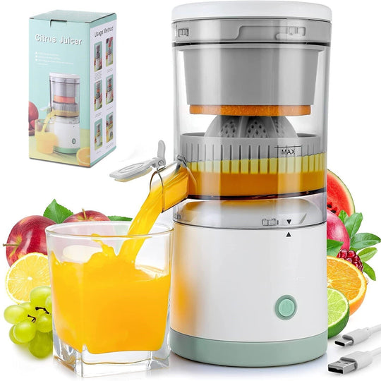 Electric USB Charging Juice Presser Squeezer Orange Lemon Juicer Portable 45W UK