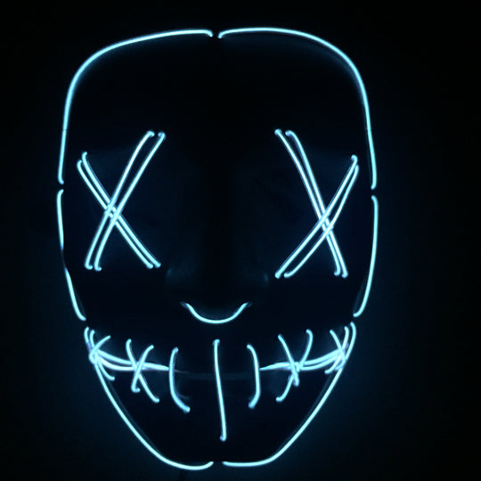 Halloween Led Glowing Full Face Mask