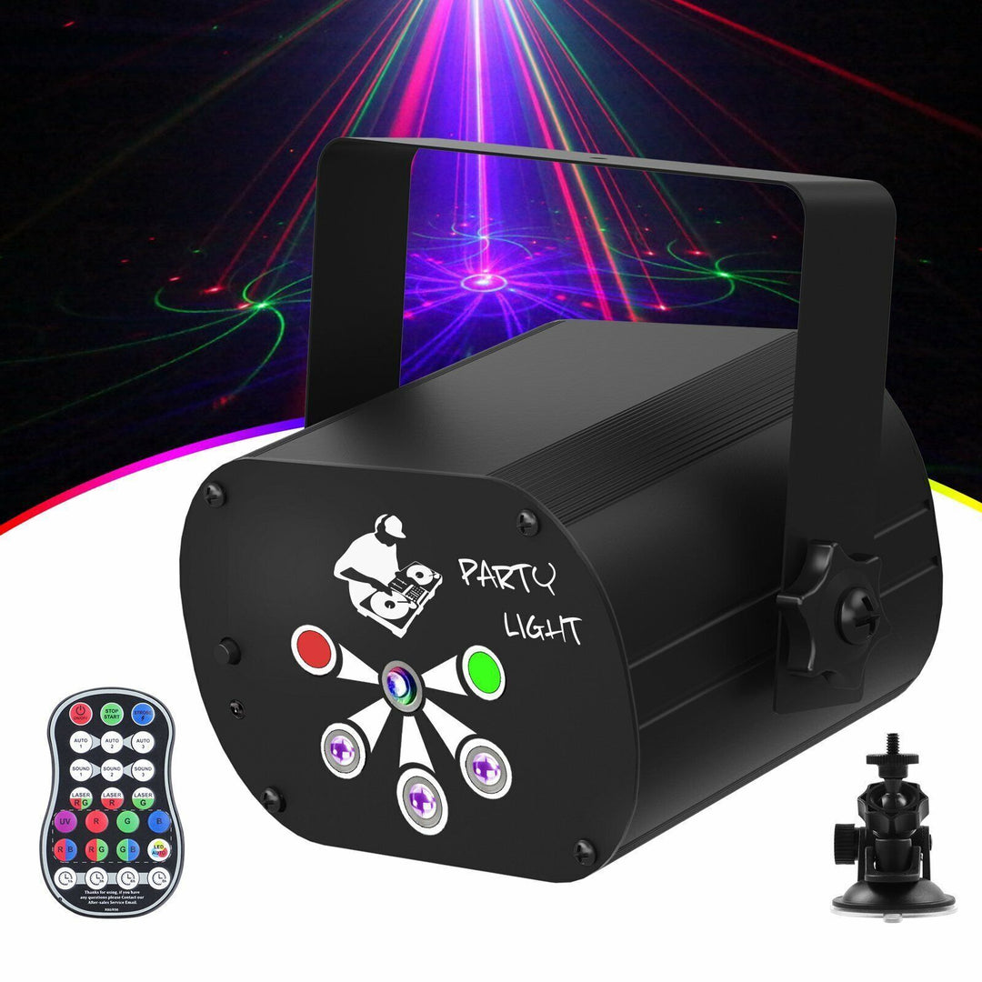 480 Pattern LED RGB Disco Party Laser Stage Light USB Club DJ Lighting Projector