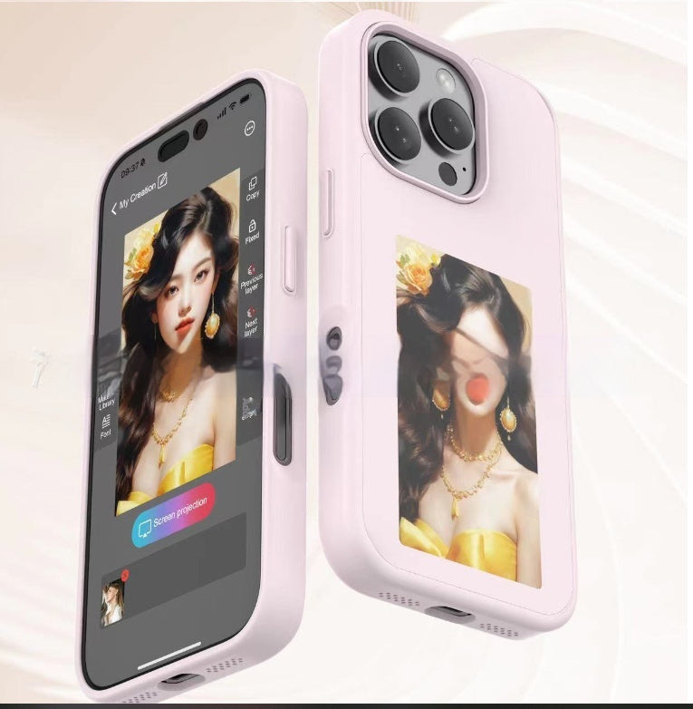 Designer Luxury Phone Case Screen Projection Personalized