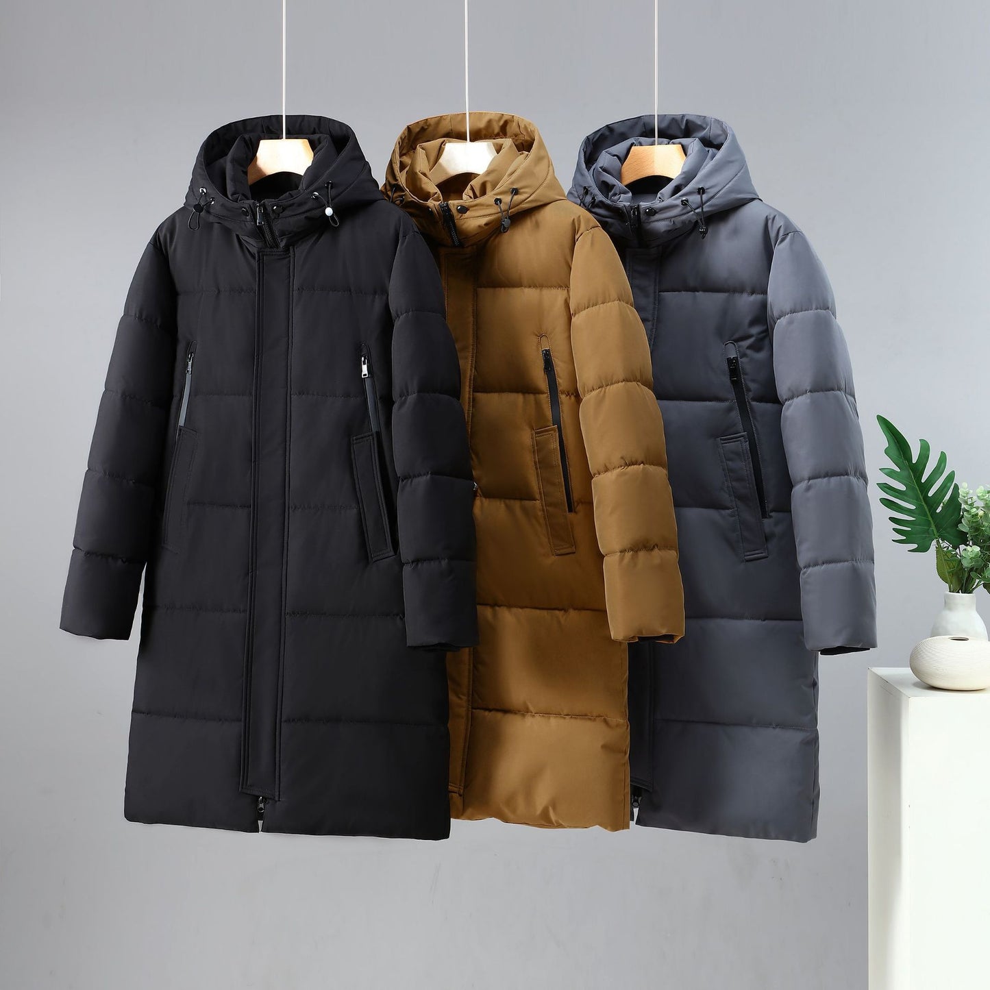 Thickened Men's Coat Outdoor Windproof