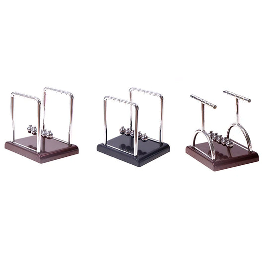 Newton's Cradle Desk Table Decor Metal Pendulum Ball Newton Ball Physics Science Pendulum Steel Balance Ball 1pc