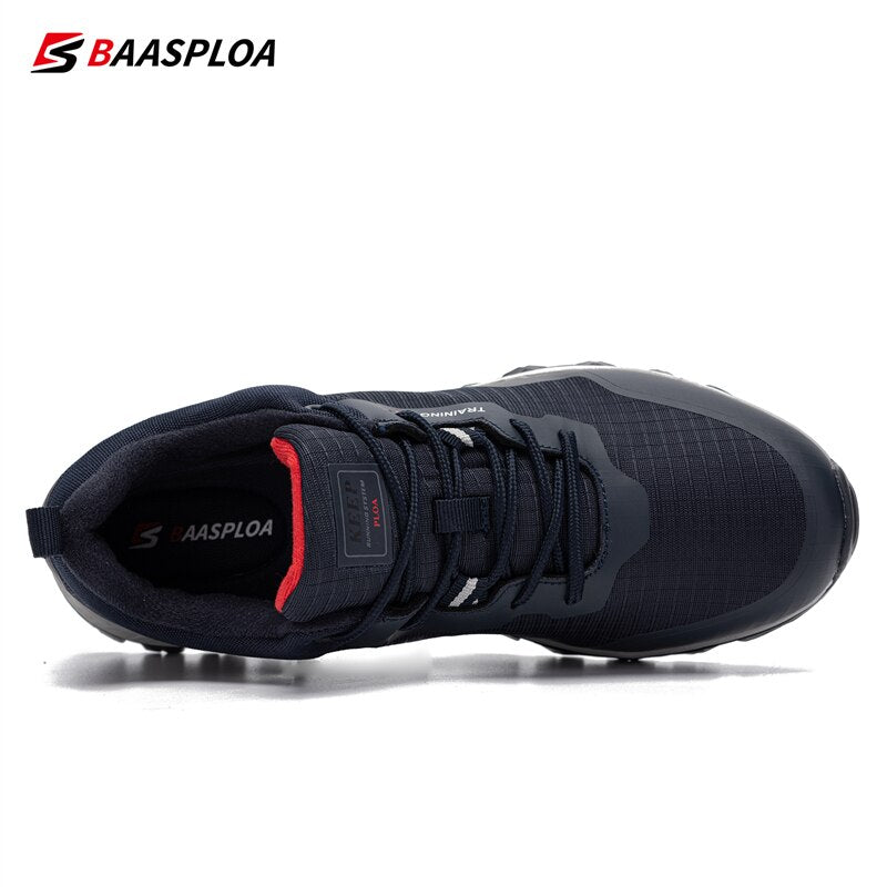 Baasploa  Hiking Fashion Waterproof Outdoor Travel Shoes