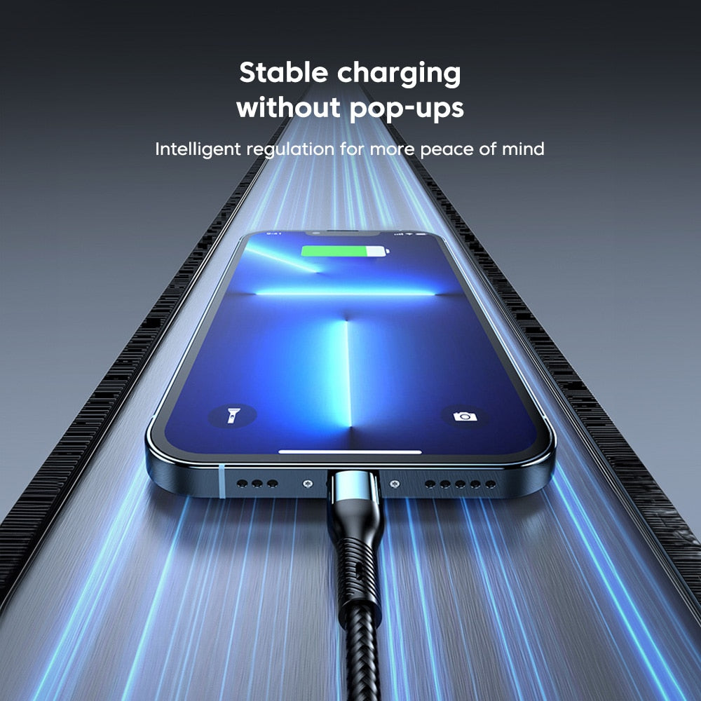 Elough 120W 3 in 1 USB Fast Charging Cable