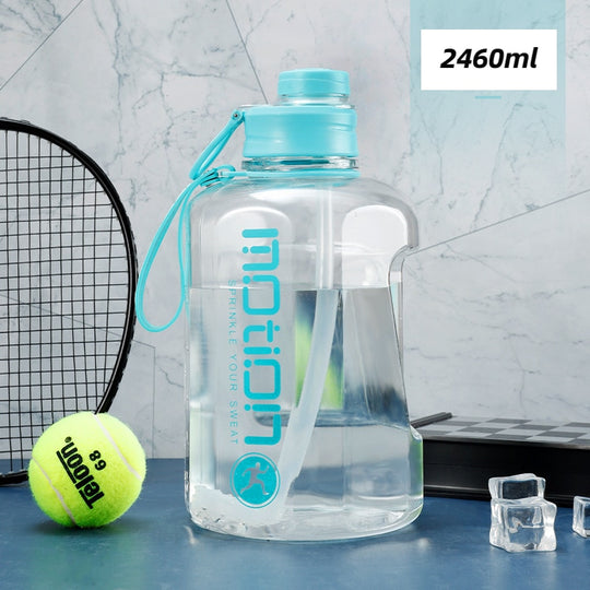 2 Litter Sports Water Bottle With Straw