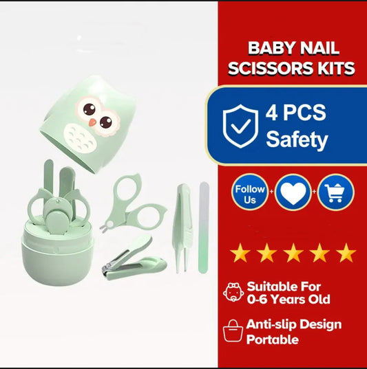 4-pcs Baby Nail Care tools