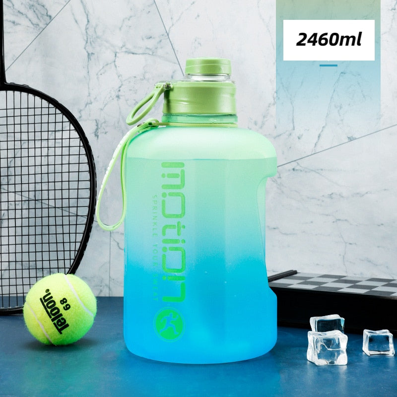 2 Litter Sports Water Bottle With Straw