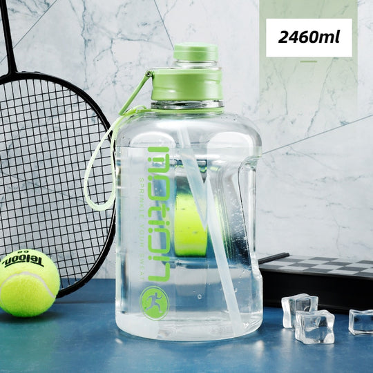 2 Litter Sports Water Bottle With Straw