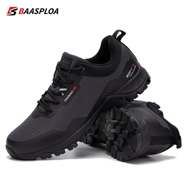 Baasploa  Hiking Fashion Waterproof Outdoor Travel Shoes