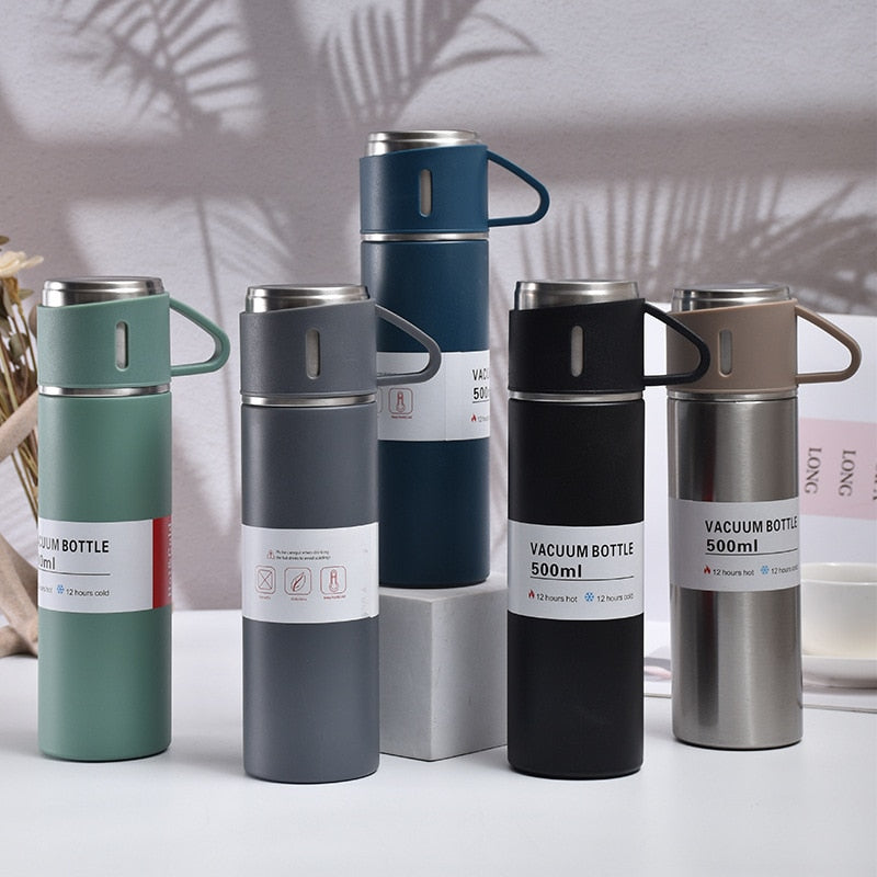 500ML Stainless Steel Style Thermos Bottle