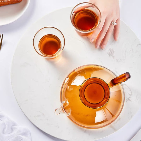 Heat-resistant Glass Teapot Nordic Tea Set