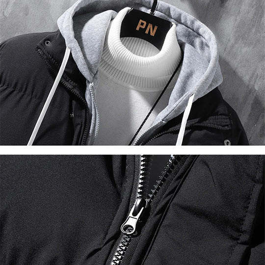 Men Fashion Hooded Jacket