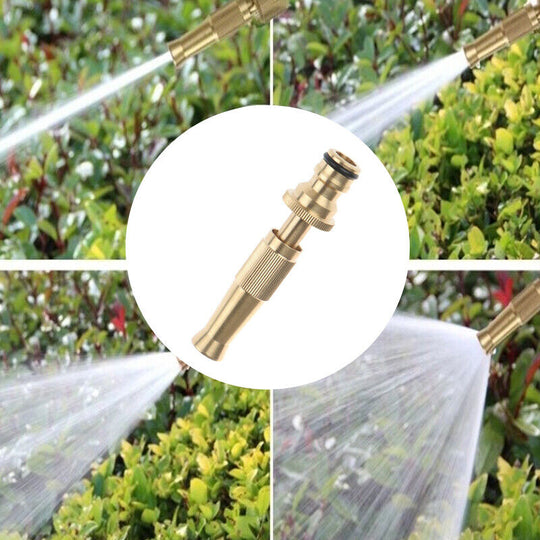 High Pressure Water Spray Gun Metal Brass Nozzle Garden Hose Pipe